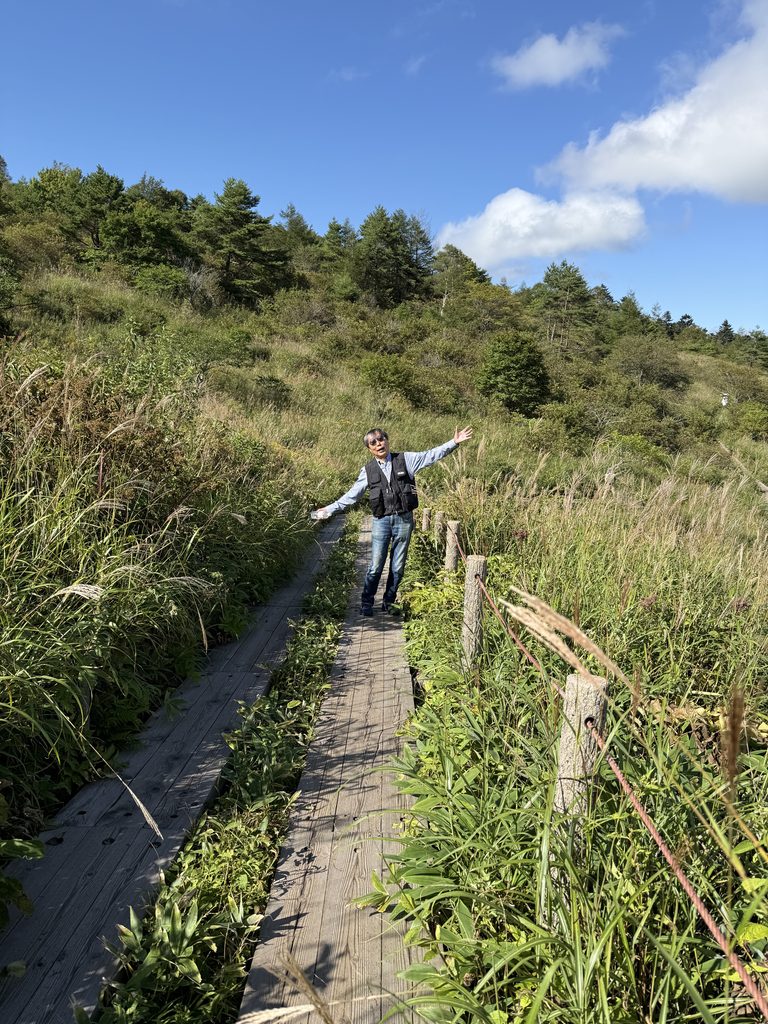 八島湿原へ | 新実徳英